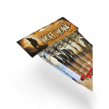 WOLF HOWL SADA 6 RAKET S PÍŠŤALKOU A TŘESKEM TXR701